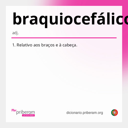 Significado de braquiocefálico