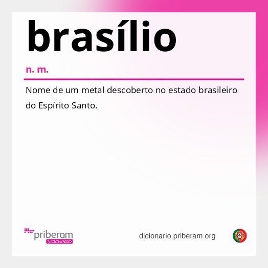 Significado de brasílio