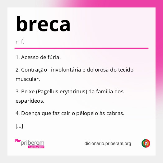 Significado de breca