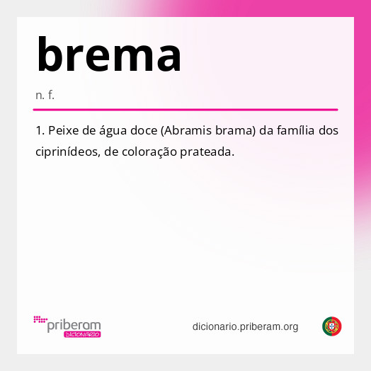 Significado de brema