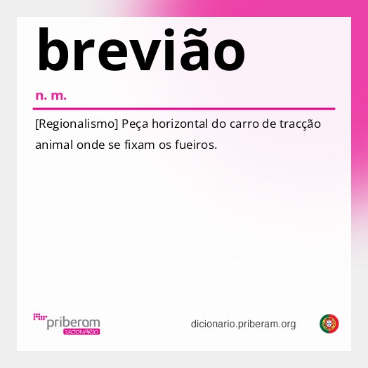 Significado de brevião