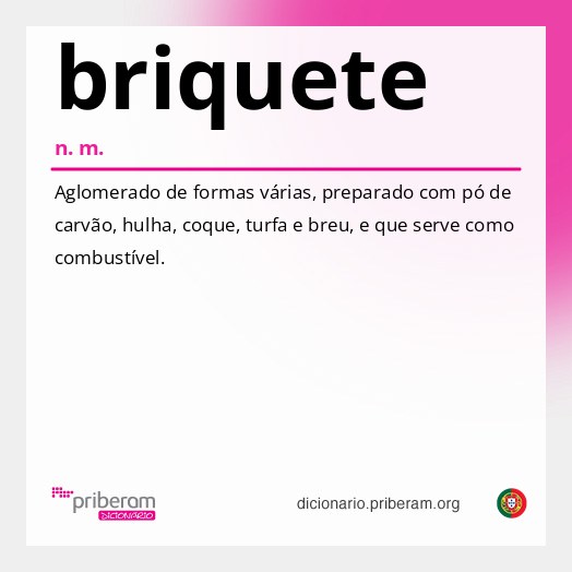 Significado de briquete