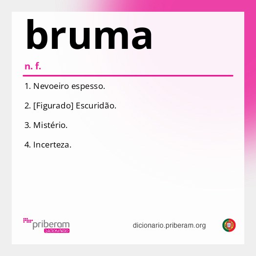 Significado de bruma