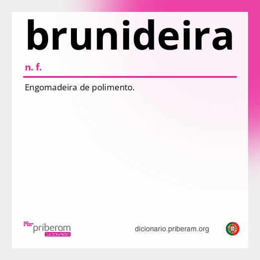 Significado de brunideira