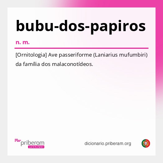 Significado de bubu-dos-papiros
