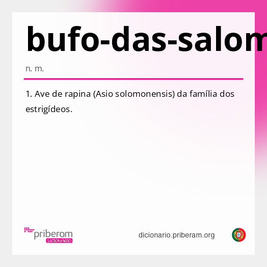 Significado de bufo-das-salomão