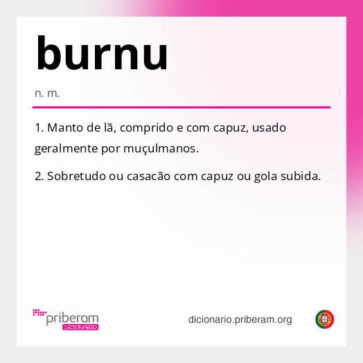 Significado de burnu