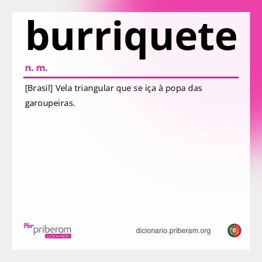 Significado de burriquete