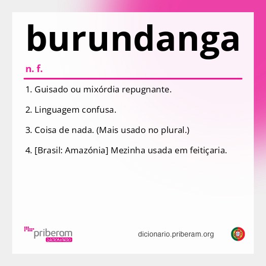 Significado de burundanga