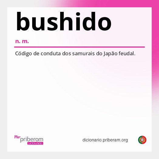 Significado de bushido