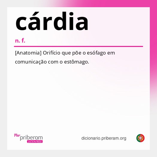 Significado de cárdia
