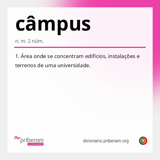 Significado de câmpus