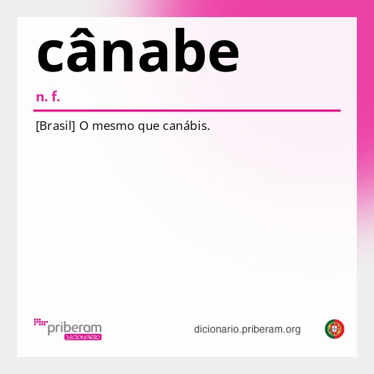 Significado de cânabe