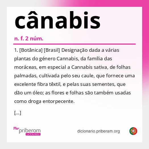 Significado de cânabis