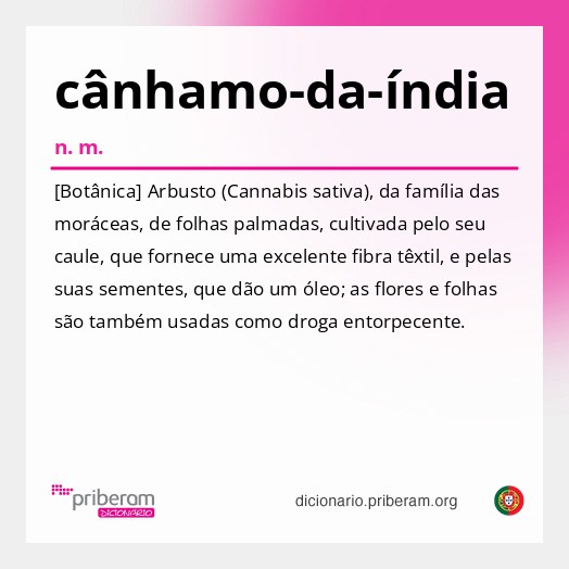 Significado de cânhamo-da-índia