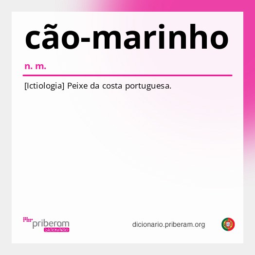 Significado de cão-marinho
