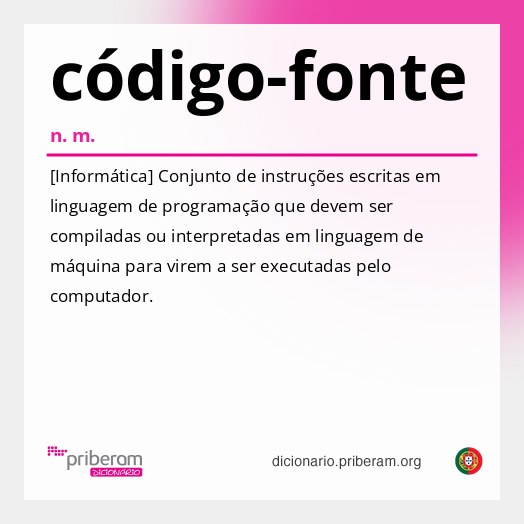 Significado de código-fonte