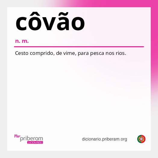 Significado de côvão