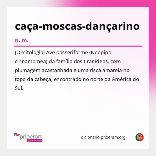 Significado de caça-moscas-dançarino