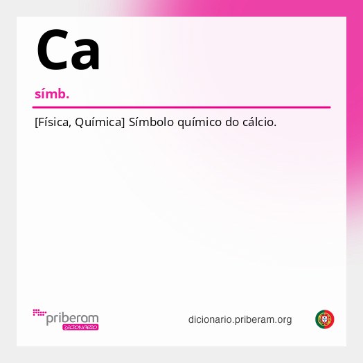 Significado de ca