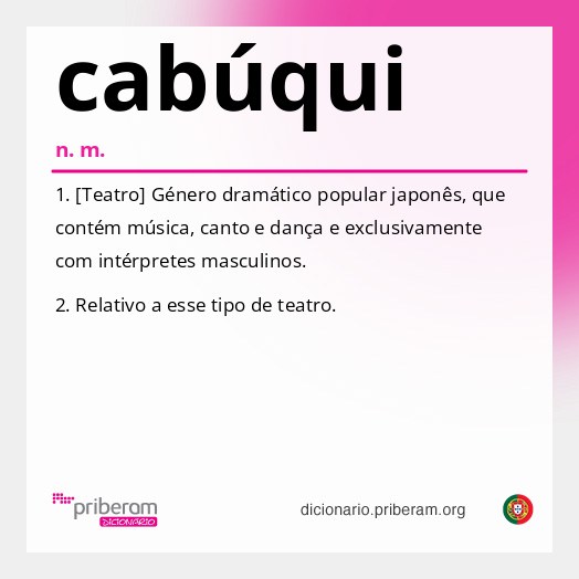 Significado de cabúqui