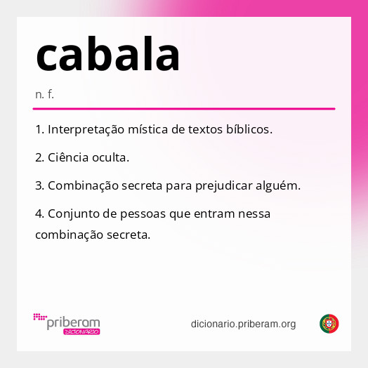 Significado de cabala