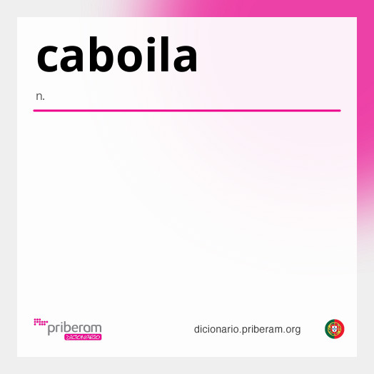 Significado de caboila