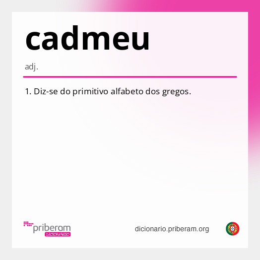 Significado de cadmeu