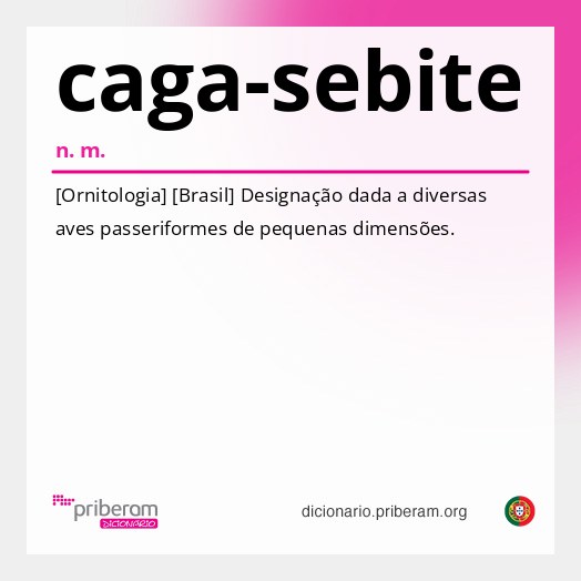 Significado de caga-sebite