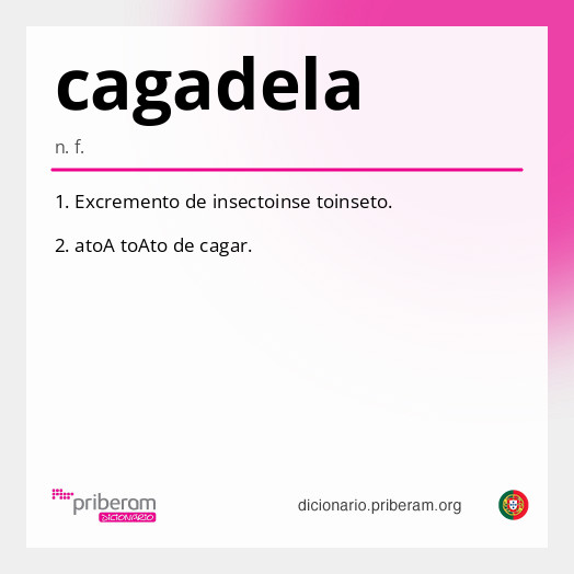 Significado de cagadela