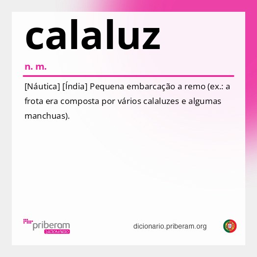 Significado de calaluz