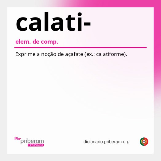 Significado de calati-