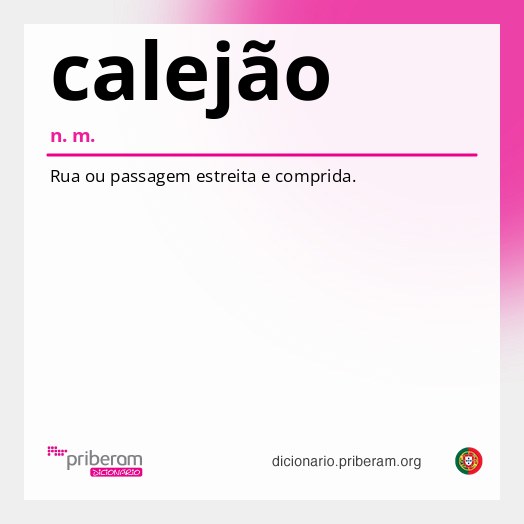Significado de calejão