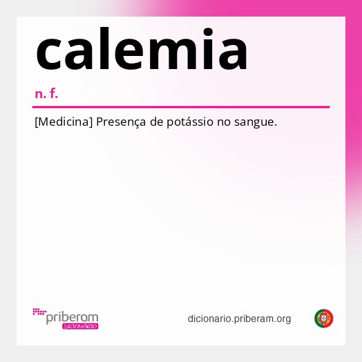 Significado de calemia