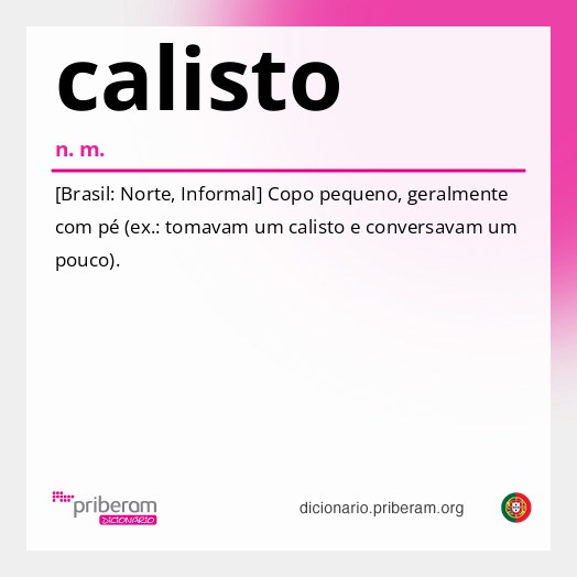 Significado de calisto