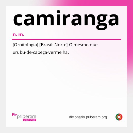 Significado de camiranga