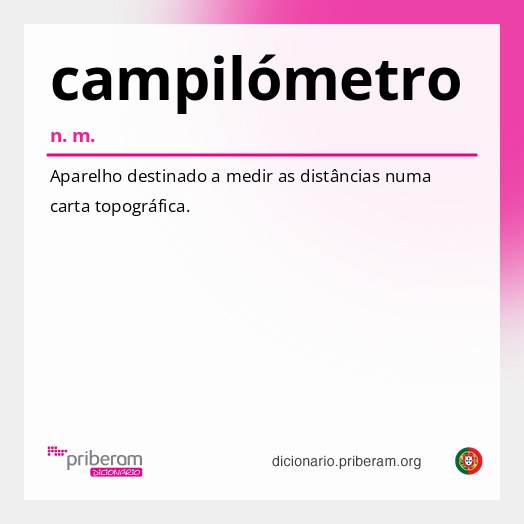Significado de campilómetro