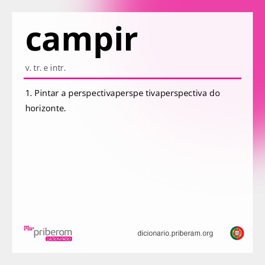 Significado de campir