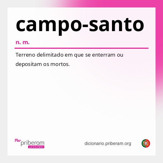 Significado de campo-santo