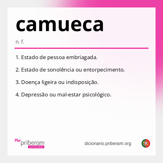 Significado de camueca
