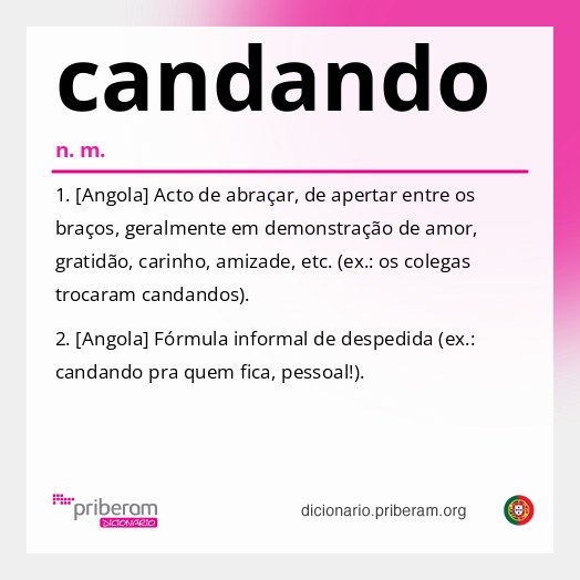 Significado de candando