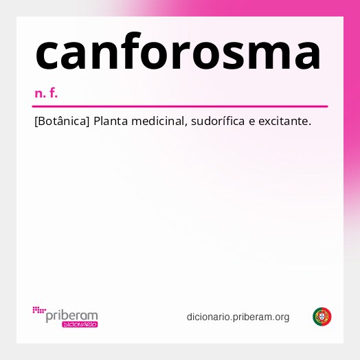Significado de canforosma