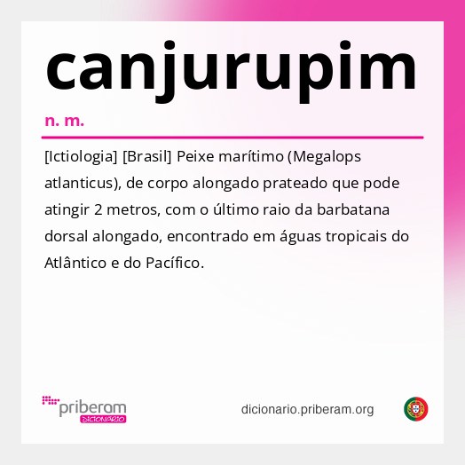 Significado de canjurupim
