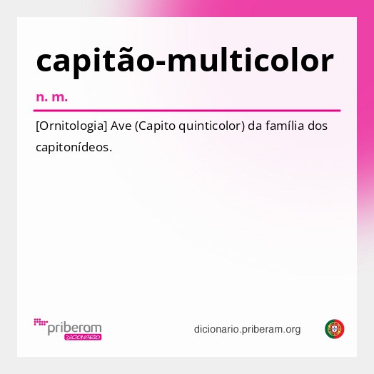 Significado de capitão-multicolor