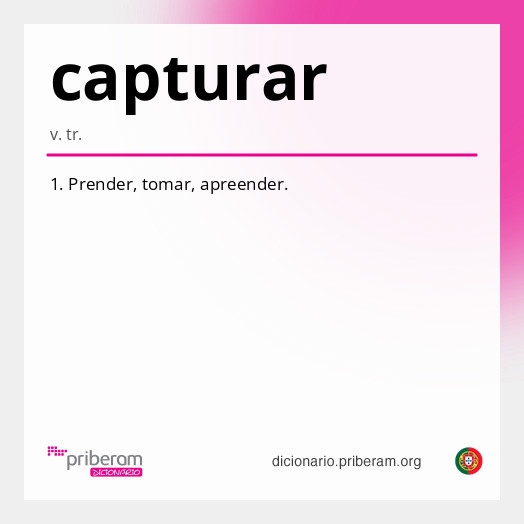 Significado de capturar