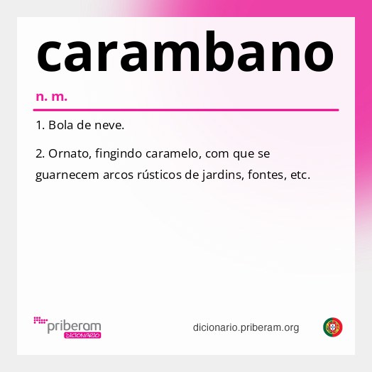 Significado de carambano