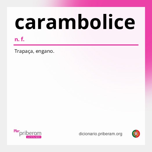 Significado de carambolice