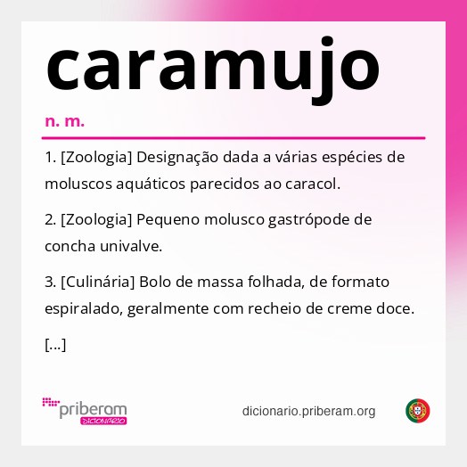 Significado de caramujo
