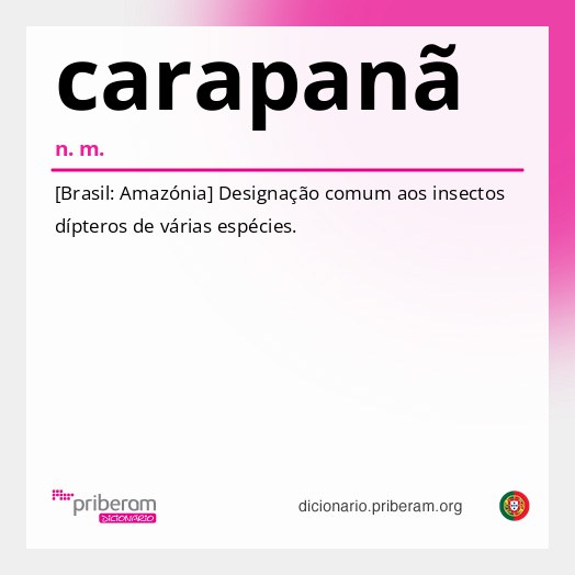 Significado de carapanã