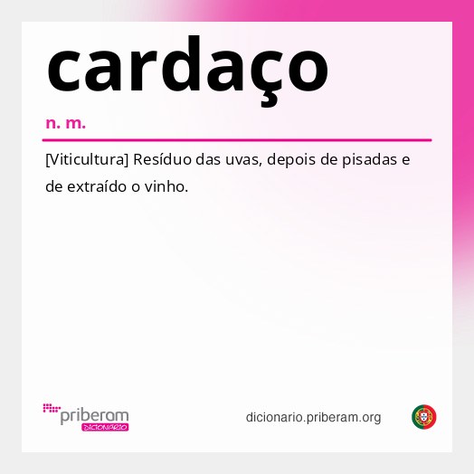Significado de cardaço
